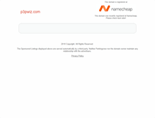 Tablet Screenshot of p3pwiz.com